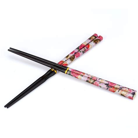 chopsticks  pairs set japanese natural handmade wood chopsticks gift tableware chopsticks japan