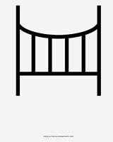 Crib Seekpng Pacifier Kindpng sketch template