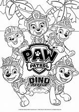 Patrol Dino Rescue Jr Pawpatrol Premieres sketch template