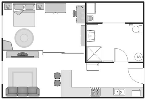 basic floor plans solution conceptdrawcom