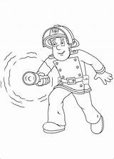 Sam Coloring Pages Fireman Websincloud Activiteiten Guardado Desde sketch template