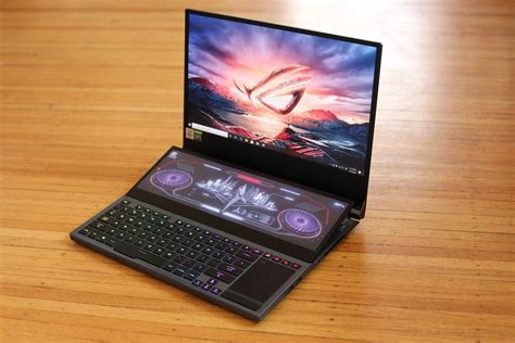 asus rog zephyrus duo  gx review  screens    lot  speed pcworld