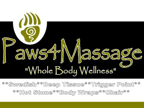 book a massage with paws4massage redding ca 96002