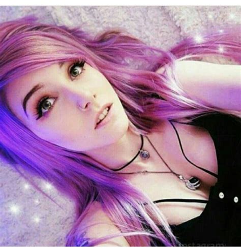 crazy gorgeous purplehair chicas emo pelo de color púrpura chicas