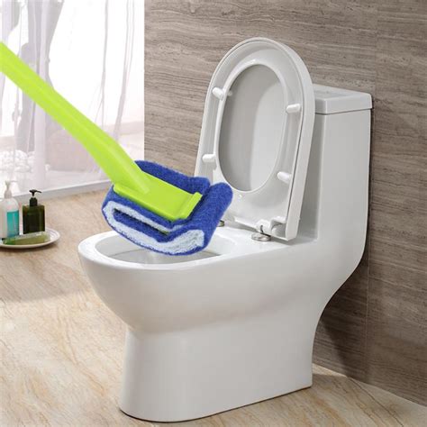 36 5cm Plastic Nylon Fiber Toilet Cleaning Brush Long