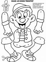 Trekpop Pinokkio Hampelmann Coloriage Armar Marionnette Muñecos Pantin Articulados Magique Anleitung Titeres Puppet Kindern Muñeco Clown Articulado Bastelarbeiten Articulé Preescolares sketch template