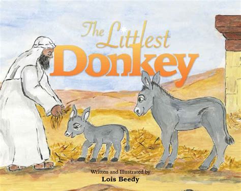 littlest donkey mascot books hardcover mascot books