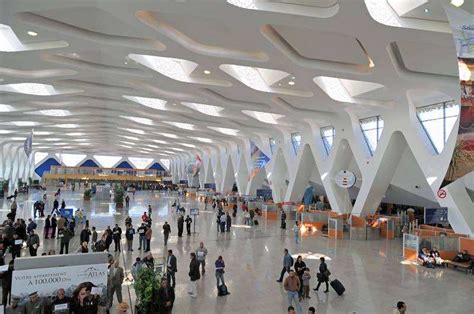 marrakech menara airport traffic increased