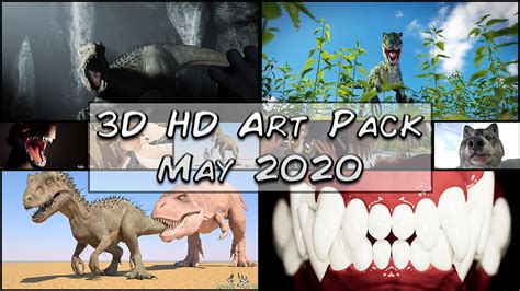 3d hd art pack may 2020