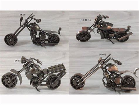 metal model maket motosiklet biblo toptan dekoratif