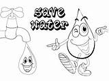 Coloring Pages Save Electricity Water Conservation Getcolorings Printable Color Getdrawings sketch template
