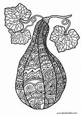 Gourd Colouring Coloring Drawing Welshpixie Bitter Pages Mandala Deviantart Adult Melon Template Northern Books Sheets Choose Board Printable Book sketch template
