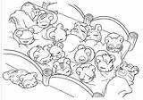 Hamtaro Coloring Cartoons Pages Kb sketch template