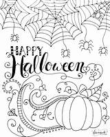Coloring Halloween Pages Safety Getcolorings sketch template