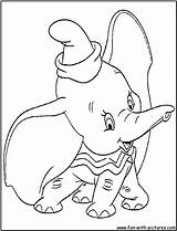 Dumbo Coloring Pages Printable Disney Fun sketch template