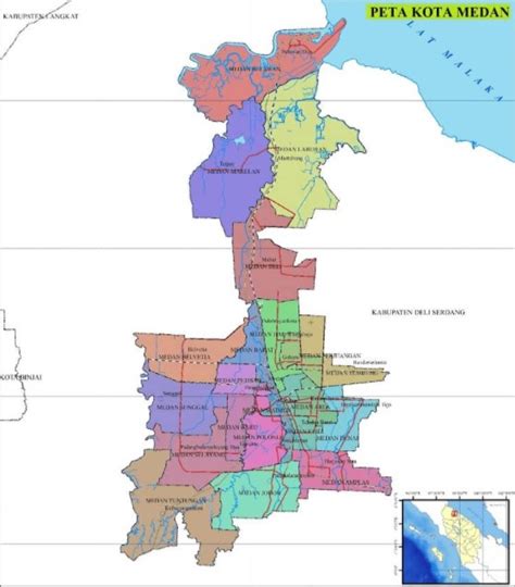 daftar kode pos kota medan provinsi sumatra utara terlengkap