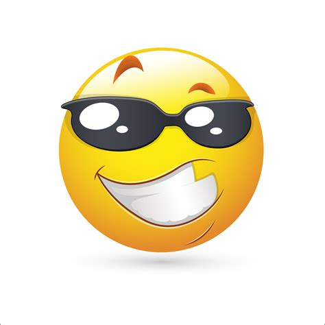 smiley emoticons face vector handsome expression royalty  stock