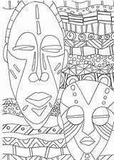 Africain Masque Afrique Africains Masques Africaine Cp Artesanias Coloriages Mexicanas Maternelle Noir Adulte Motifs Africana Africanas Tradicionales Colouring Enfants Pinteres sketch template
