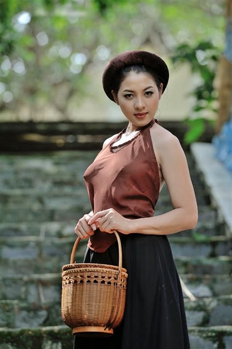 thai nha van in traditional lingerie ao yem best travel