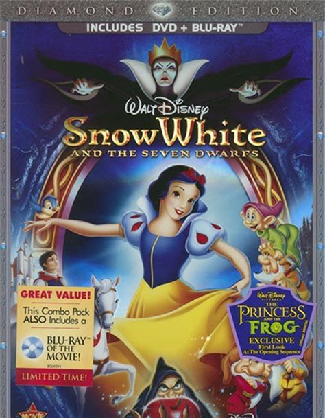 Snow White And The Seven Dwarfs Dvd Case Blu Ray 1937 Dvd Empire