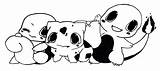 Bulbasaur Squirtle Charmander Deviantart sketch template