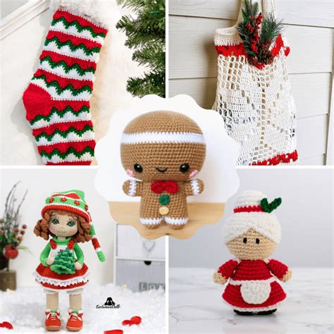 adorable holiday crochet bundle youll  find stardust