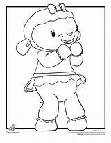 Coloring Doc Mcstuffins Pages Printable Da Dottoressa Peluche Colorare Lambie Colouring Disney Disegni Print Lamb Color Kids Junior Stuffy Birthday sketch template