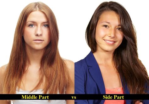 middle part  side part       hairstyle camp
