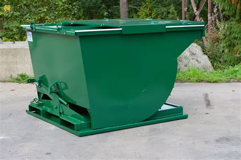 dumping hopper steel container systems