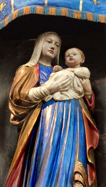 Virgin Mary And Infant Jesus Blessed Mother Mary