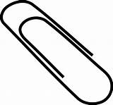 Clipart Paper Clip sketch template