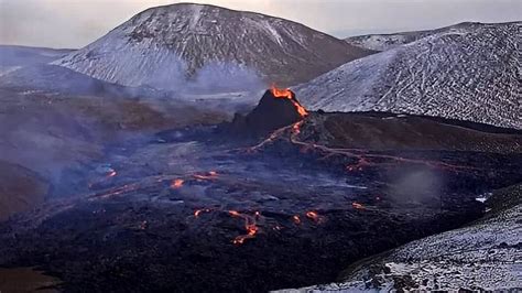 brave drone  swallowed    raging volcano