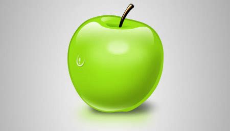 manzana verde en formato psd worldjamblog
