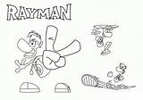 Rayman Coloring Colorare Coloriages Druku Kolorowanki Disegni Barbara Umore Buon Raskrasil Xcolorings sketch template