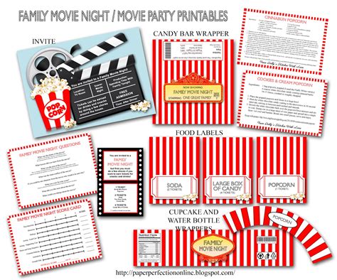 printable  night ticket template