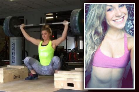 mattie rogers olympian goes viral with cringeworthy weightlifting fail daily star