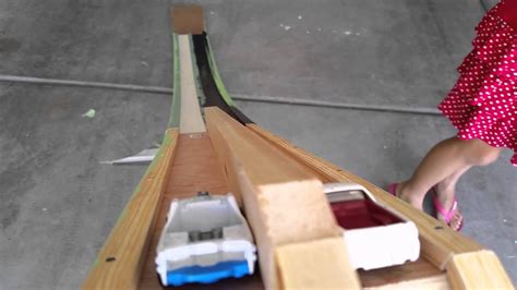 Hotwheels Wood Track Project Youtube