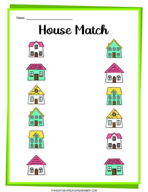 parts   house activity printables share remember celebrating