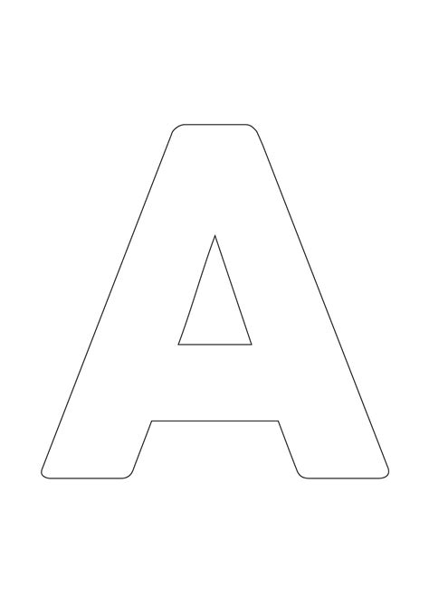 large printable block letters template block letter fonts alphabet