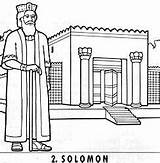Solomon Hamikdash Jerusalem Solomons Builds Beit Tempel Templo Salomo Dominical Biblia Handwerk Soloman Visit Holamormon3 Prophets sketch template
