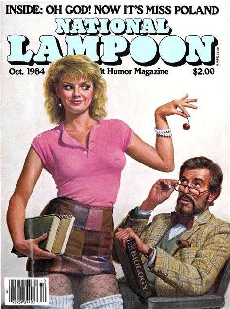 38 Amazing National Lampoon Covers From The 1980s Flashbak National