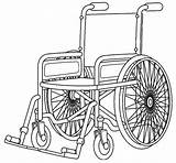 Ruedas Colorear Sillas Wheelchair Cadeira Rodas Silla Haz sketch template