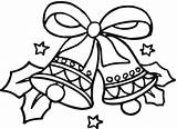 Bells Christmas Coloring Pages Categories Printable sketch template