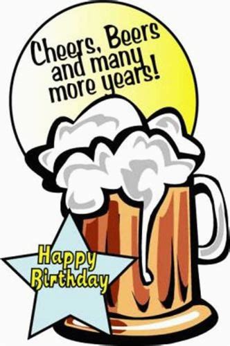 Funny Drinking Birthday Cards Happy Birthday Beer Quotes Quotesgram