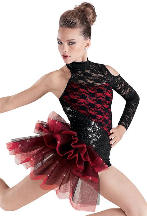 Outfits Dance Costume Small Medium Adult Red Sequin Dress Bow Solo