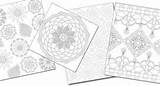 Crochet Coloring Book Interweave Pages Color Blast Copy These sketch template