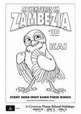 Coloring Pages Zambezia Print Choose Board sketch template