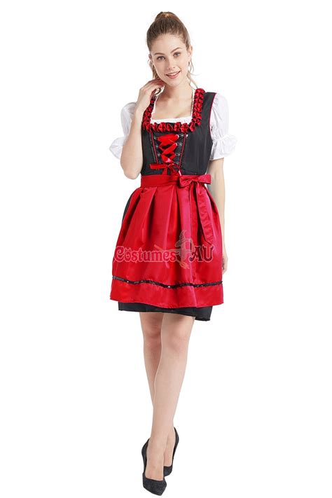 ladies beer maid wench costume oktoberfest gretchen german