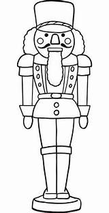 Nutcracker Casse Noisette Nutcrackers Natale Noël Embroidery Schiaccianoci Natalizi Russe Coloriages sketch template