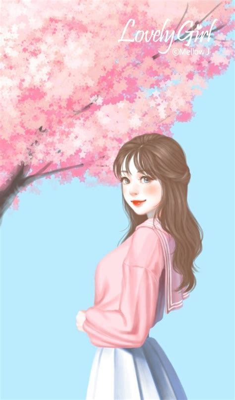 cute korean anime wallpapers top  cute korean anime intended